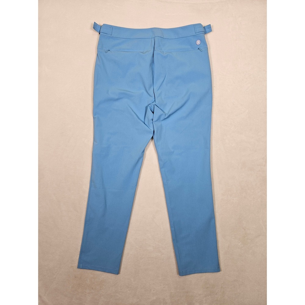 G/FORE Mens Cielo Blue Golf Trousers Side Adjusters G4MS23B91 Size 30/28 - Picture 4 of 8